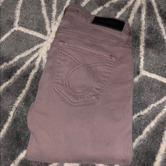 Lavender Big Star Skinnies - Picture 1 of 4